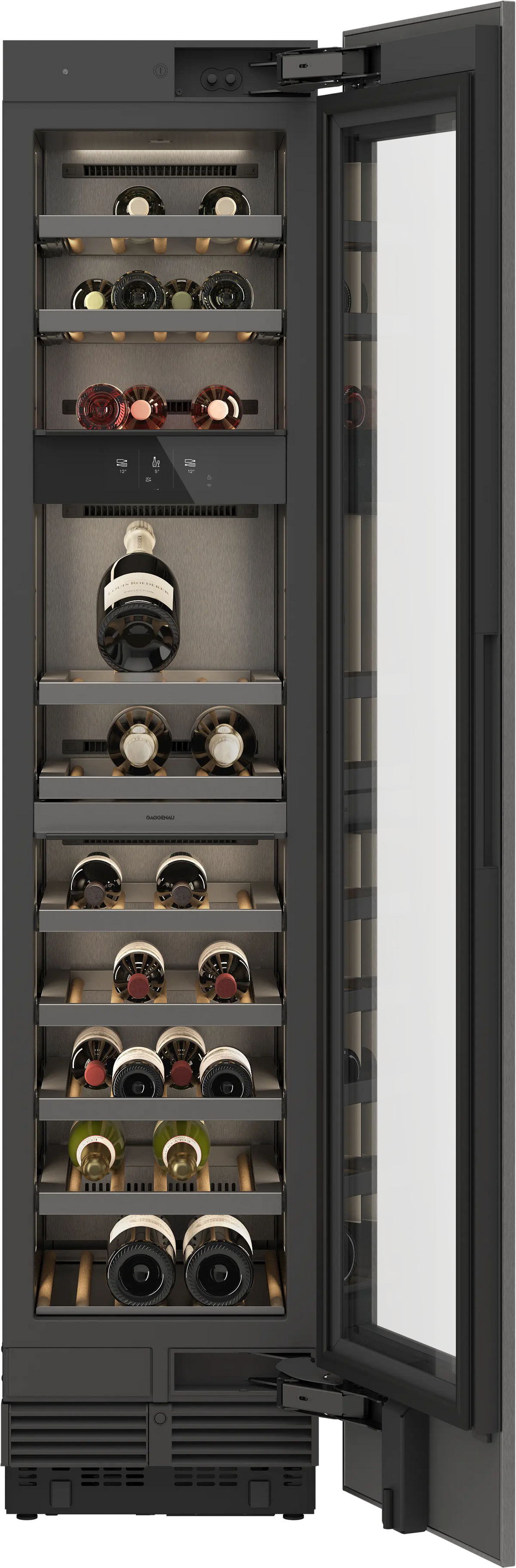 Vario cooling Expressive Series Built-in wine cooler 213.4 x 45.7 cm